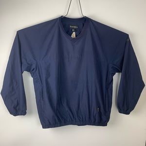 Footjoy Mens XL Blue Wind Shirt *READ -Monogrammed